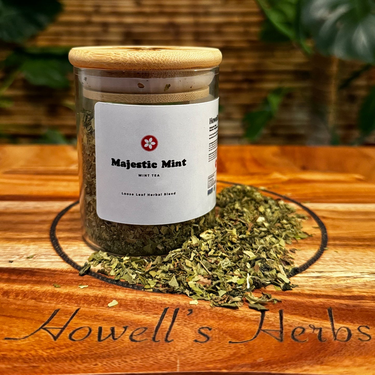 howells herbs tea mint majestic